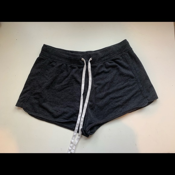 grey mini shorts - Picture 1 of 2